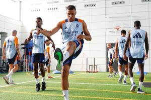 Prvi trening Mbapea sa Real Madridom