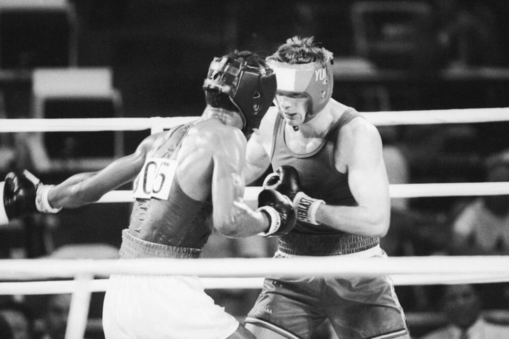 Anton Josipović (desno) na Olimpijskim igrama 1984. u Los Anđelesu, Foto: Getty Images