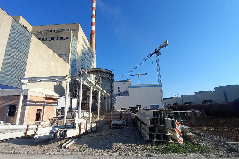 Gotovo pola posla. Termoelektrana Pljevlja, Foto: Goran Malidžan