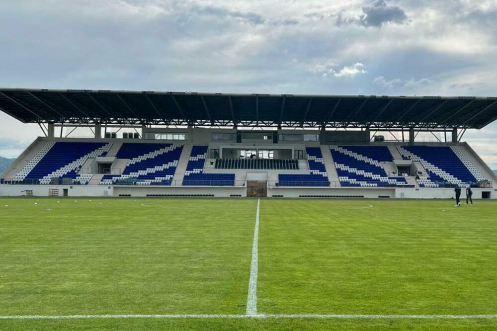 Nova tribina stadiona u Nikšiću, Foto: FSCG