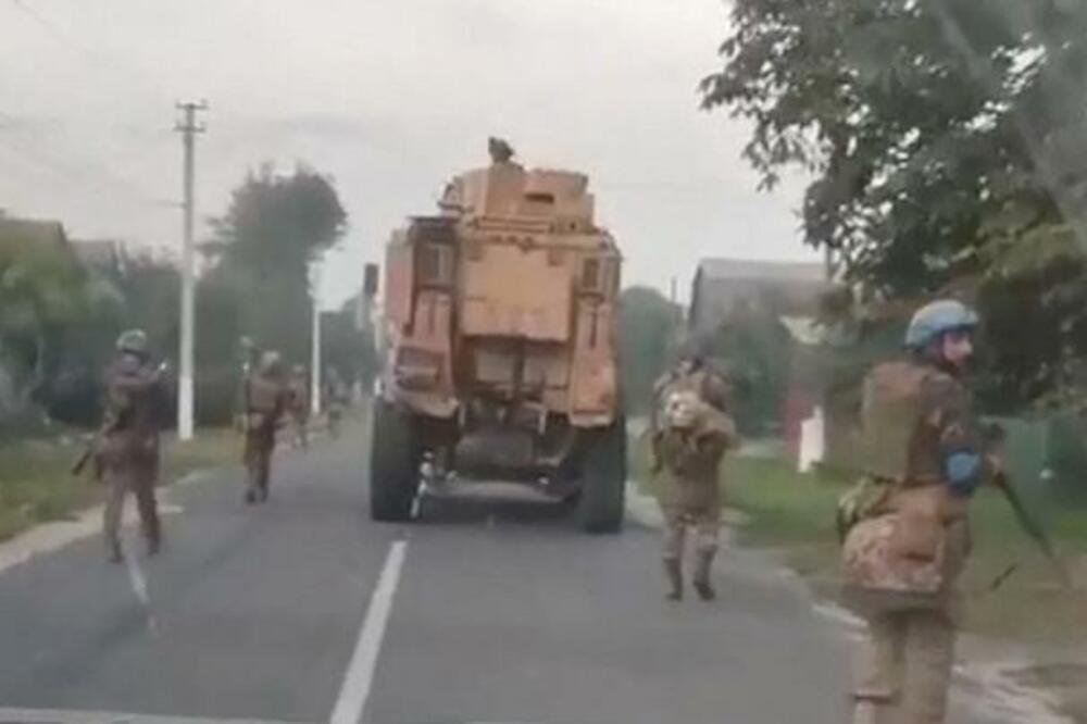 Ukrajinski vojnici u regionu Kurska, Foto: Reuters