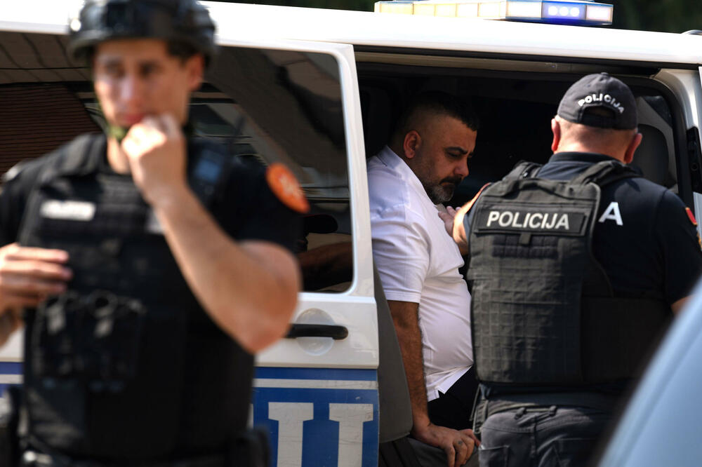 Ni drugi zahtjev za izručenje nije urodio plodom: Camgoz prilikom dolaska na suđenje u Podgorici, Foto: BORIS PEJOVIC