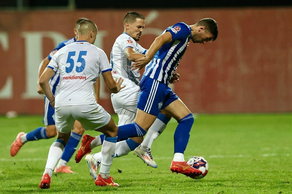 Budućnost i Sutjeska su odigrali neriješeno u prošlom kolu, Foto: FSCG