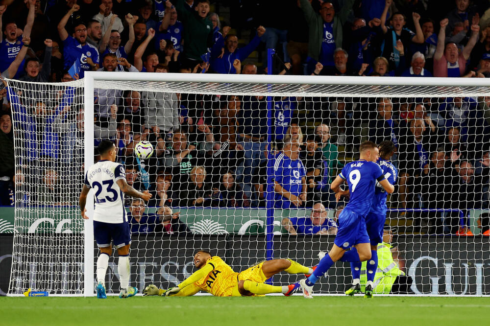 Nova sezona, novi gol: Vardi trese mrežu Totenhema, Foto: Hannah McKay/Reuters