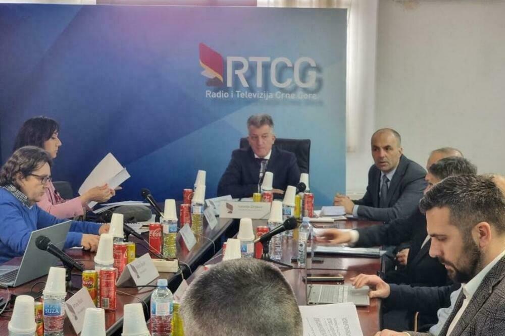 Sa ranije sjednice Savjeta RTCG, Foto: Nikola Saveljić