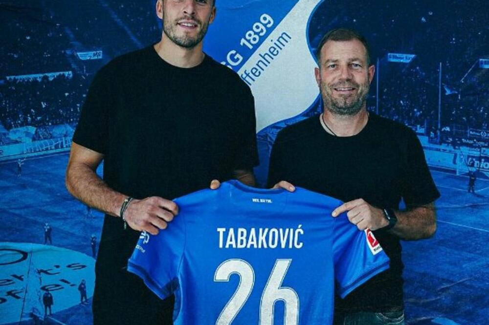 Tabaković ima priiku da klasu dokaže i u jednoj od najjačih liga, Foto: tsg-hofenheim