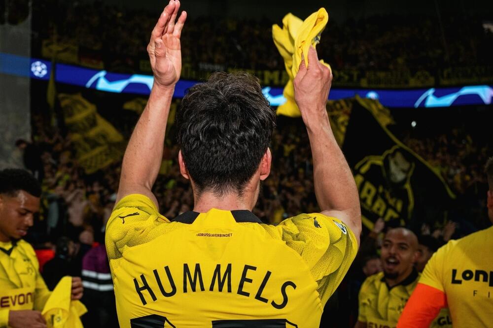 Prije manje od tri mjeseca igrao je finale LŠ, sada bi mogao u Brajton: Mats Humels, Foto: Borussia Dortmund/X