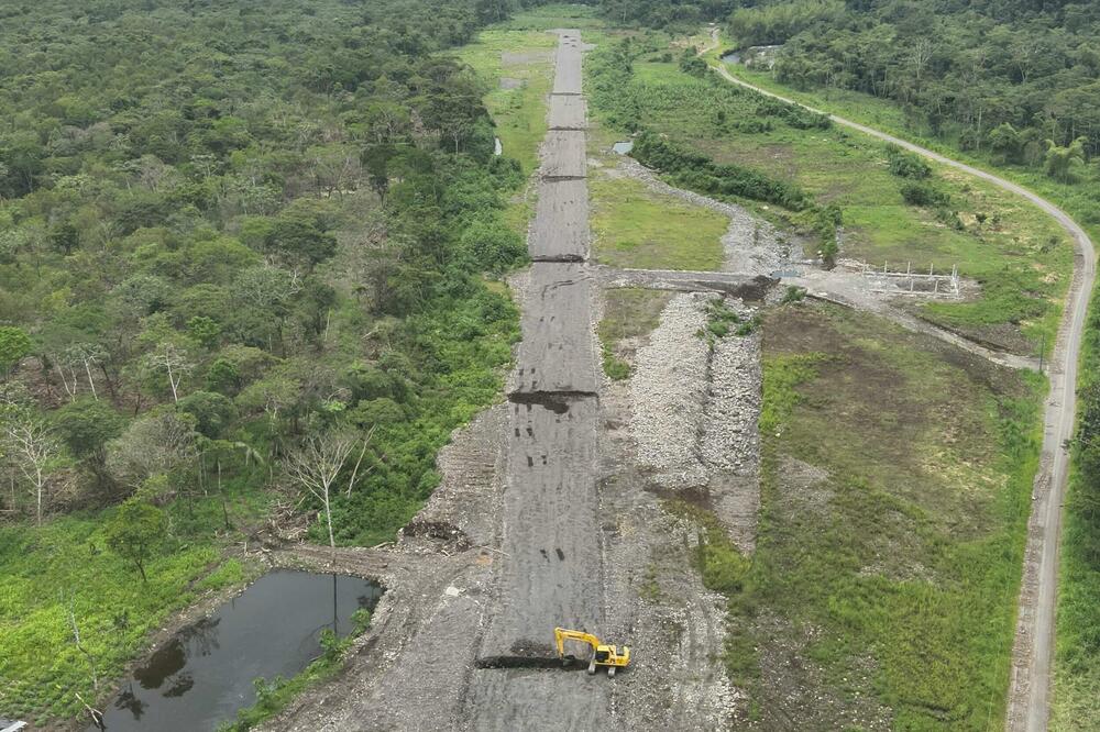 One of the secret drug plane landing strips, Photo: Ecuadorian Ministry of National Defense