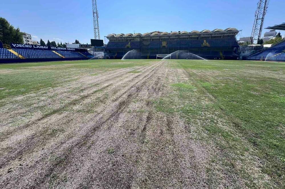 Stadion pod Goricom ovih dana, Foto: FK Budućnost