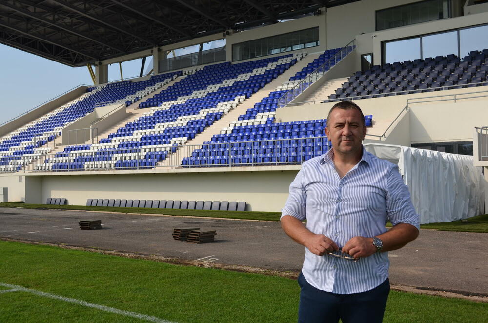 Direktor stadiona FK Sutjeska, Vlatko Bulatović