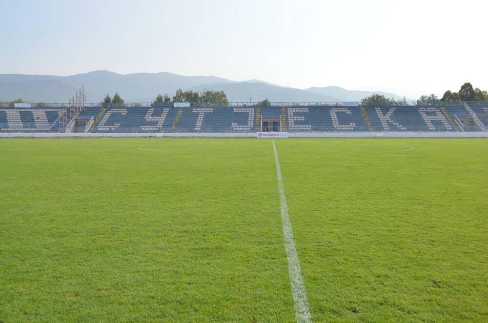 Istočna tribina stadiona Sutjeske