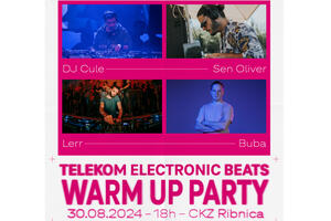 Warm Up Telekom Electronic Beats party sjutra u Podgorici – od 18h...