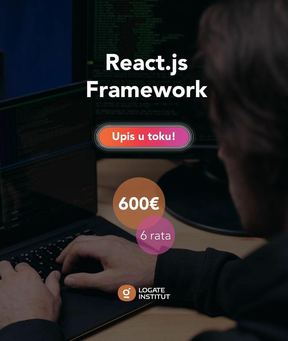 <p>Želite da unaprijedite svoje programerske vještine i ostvarite uspješnu karijeru u IT sektoru? Logate Institut za informacione tehnologije je pravo mjesto za vas! Naši kursevi iz oblasti programiranja i razvoja softvera pružaju vam sve što vam je potrebno da postanete stručnjak u najtraženijim IT oblastima. <strong>Prijavite se danas i ostvarite 10% popusta na sve kurseve.</strong></p>
