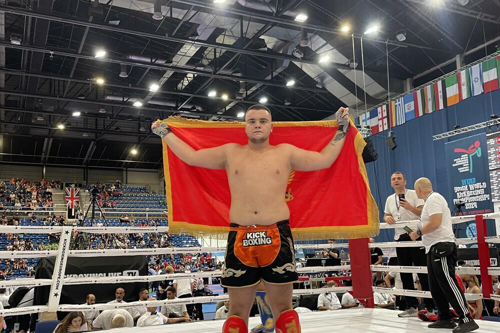 Viktor Dukić, Foto: Kik boks savez Crne Gore