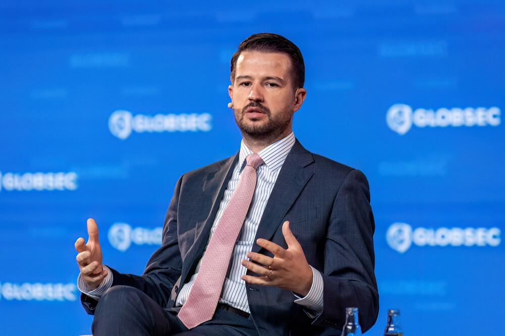 Jakov Milatović na Globsec Forumu, Foto: Kancelarija za odnose s javnošću Predsjednika Crne Gore