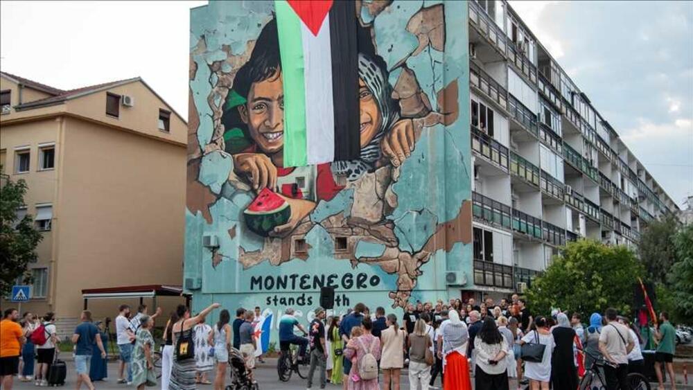 mural posvećen Palestini