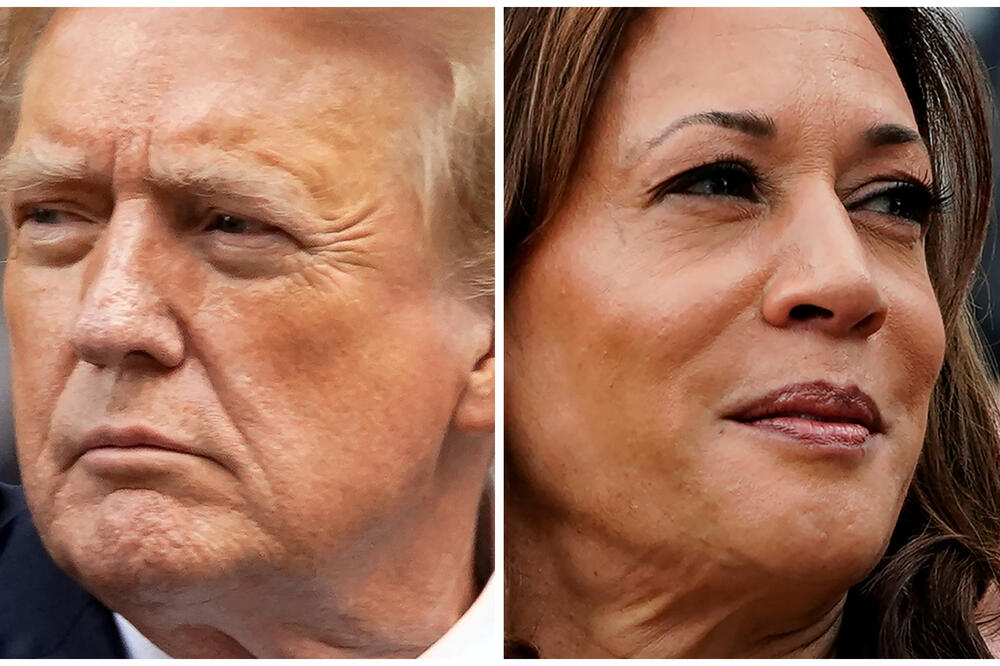 Donald Tramp i Kamala Haris, Foto: Reuters