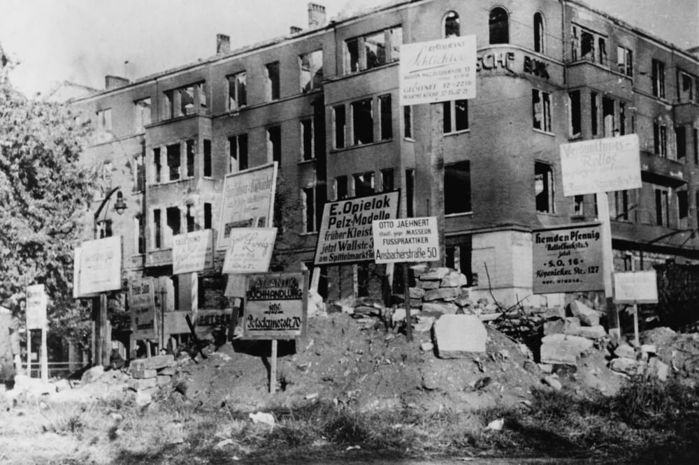 Bombardovana zgrada u Berlinu 1945., Foto: Shutterstock