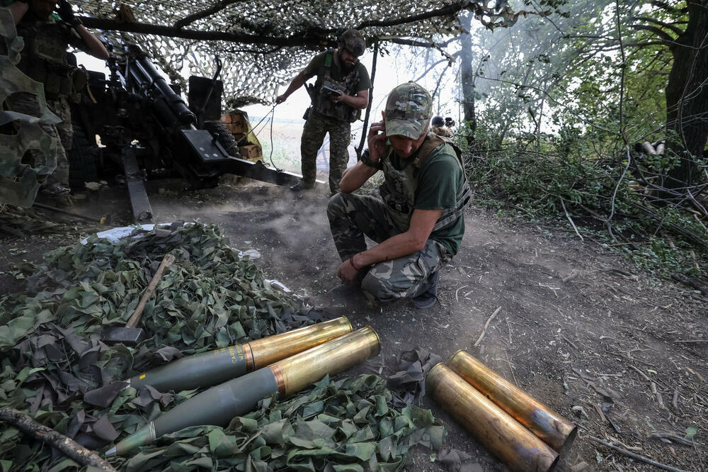 Ukrajinski vojnici u blizini Pokrovska, Foto: Reuters