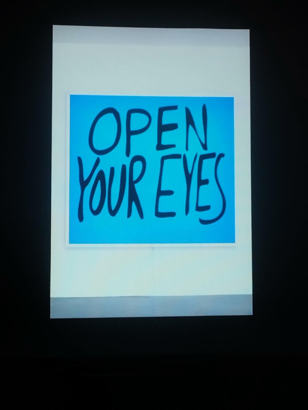 Sa Durantovog predavanja u Podgorici: 'Open your eyes'