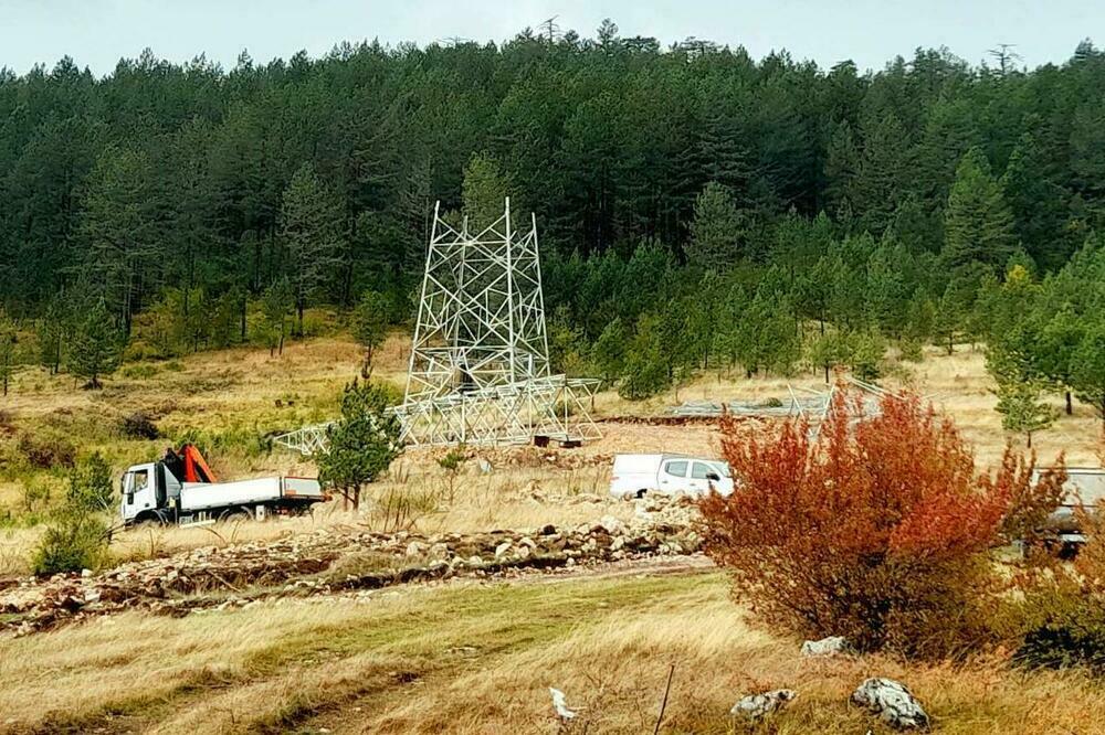 Dalekovod Đurđevića Tara, Foto: Privatna arhiva