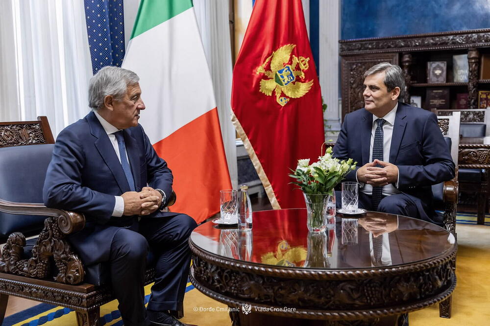 Ibrahimović i Tajani, Foto: Ministarstvo vanjskih poslova