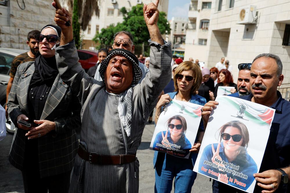 Protest Palestinaca zbog smrti Ajsenur Ezgi Ejgi, Foto: Reuters