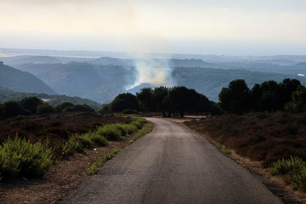 Dim u blizini granice Izraela i Libana (Ilustracija), Foto: Reuters