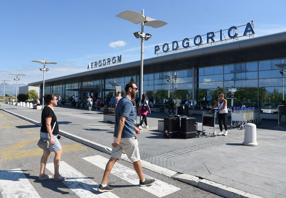 Situacija znatno bolja nego prije pola godine: Aerodrom Podgorica