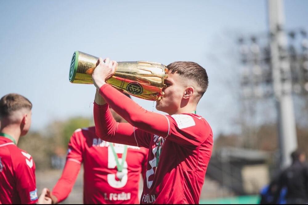 Emin već ima iskustvo igranja utakmice za trofej, Foto: privatni album