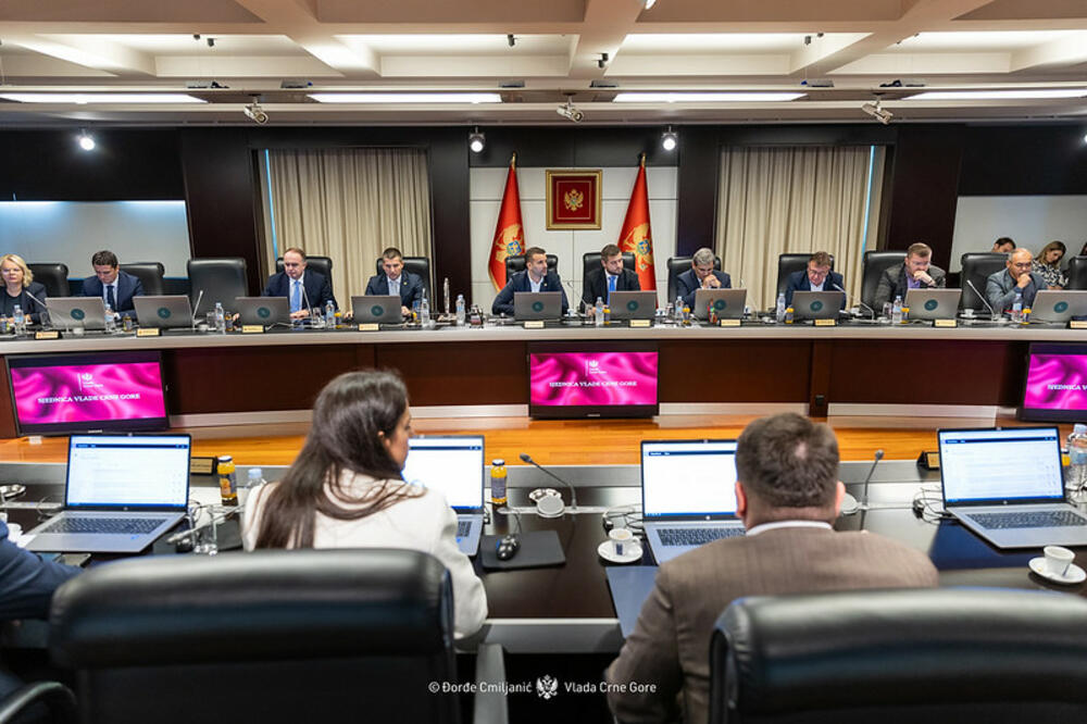 Sa jedne od prethodnih sjednica Vlade, Foto: Đorđe Cmiljanić/Vlada Crne Gore