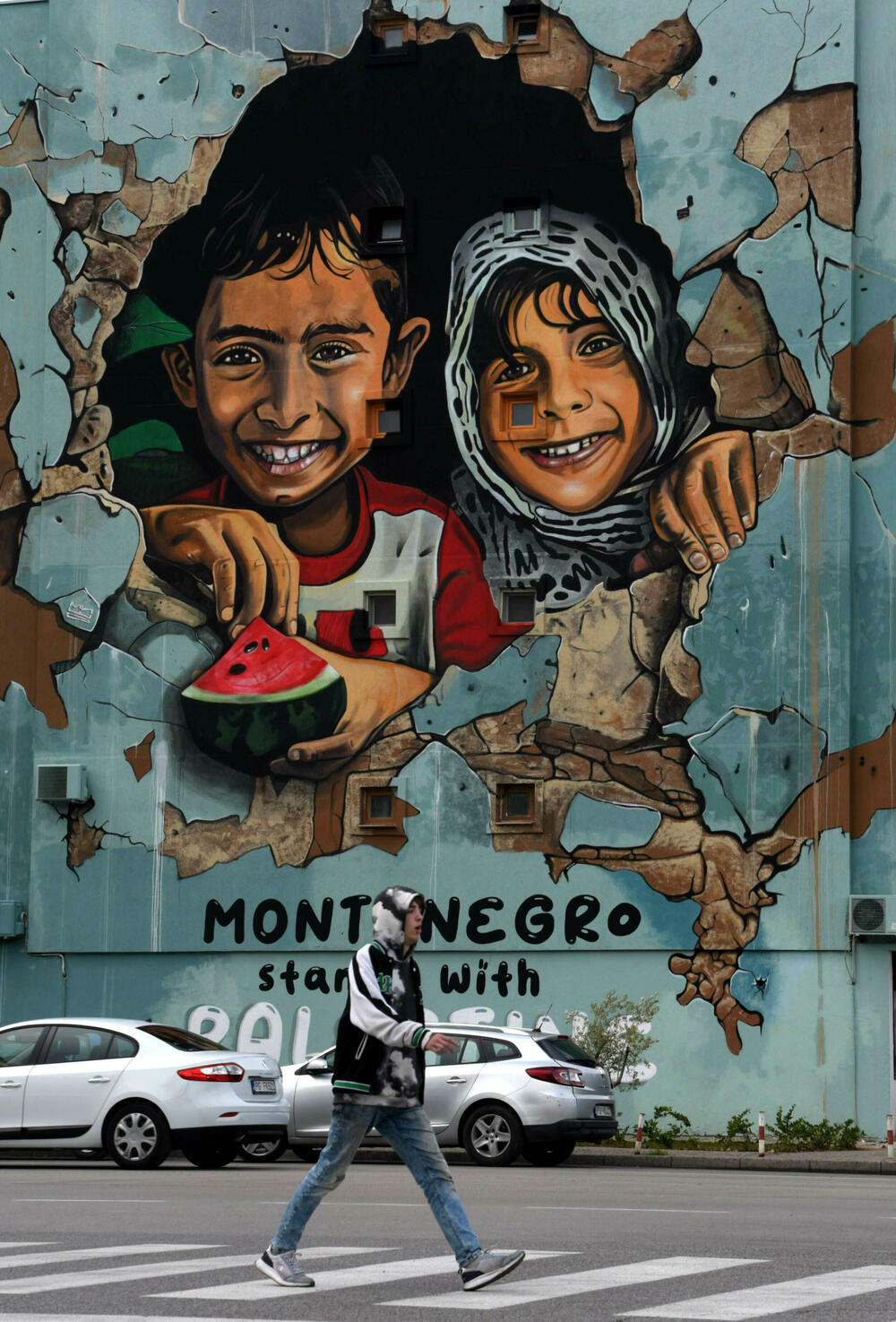 mural podrške Palestini, mural Palestina