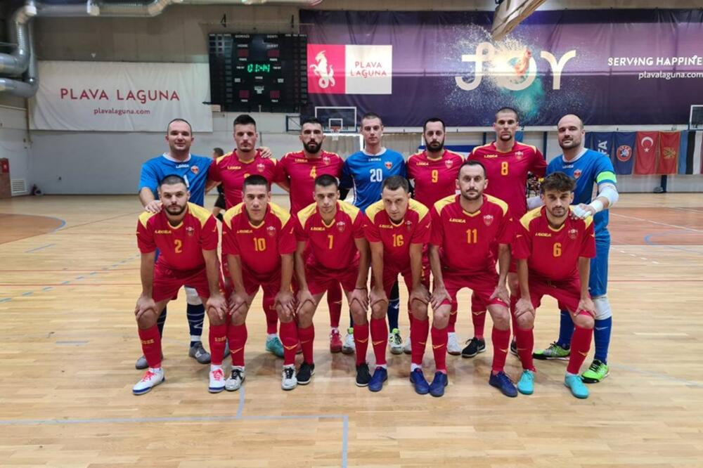 Futsal reprezentacija, Foto: FSCG