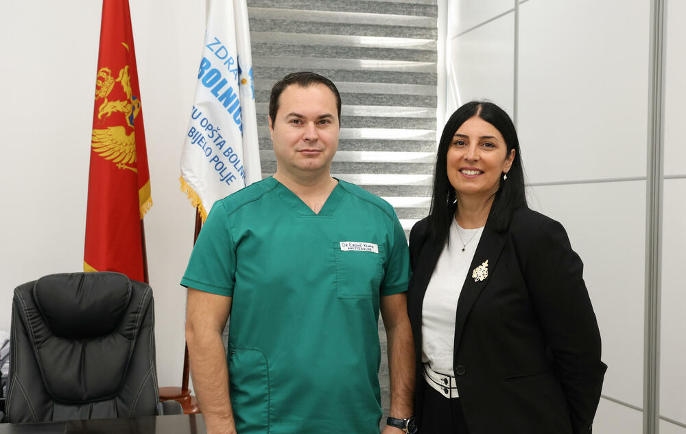 dr Kenan Erović i Lena Bošković