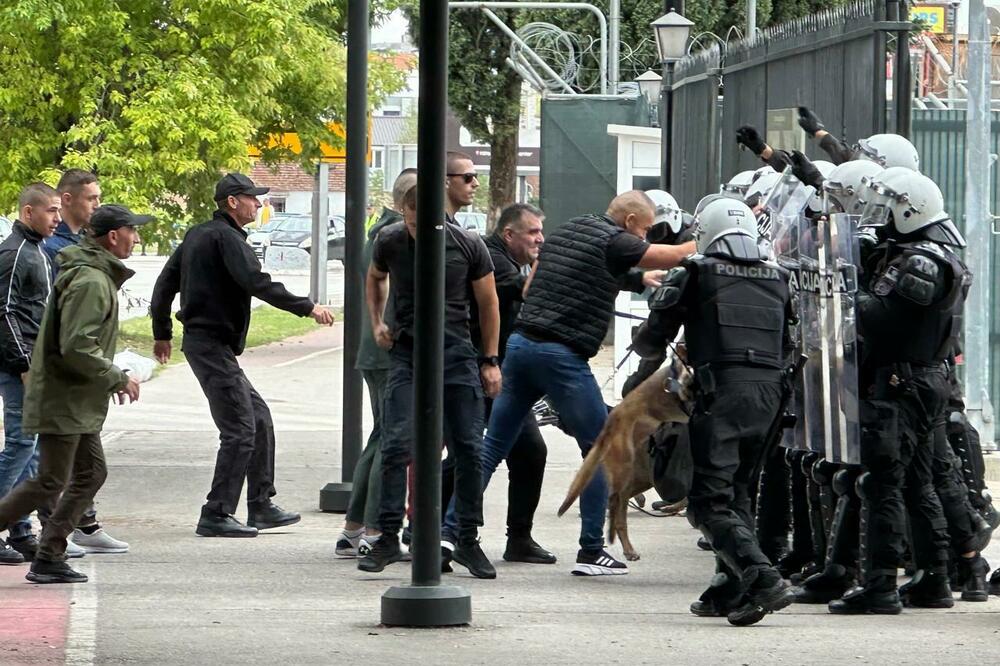 Iz policije se nadaju smanjenju broja eventualnih incidenata sa građanima: Sa nedavne vježbe (ilustracija), Foto: Uprava policije