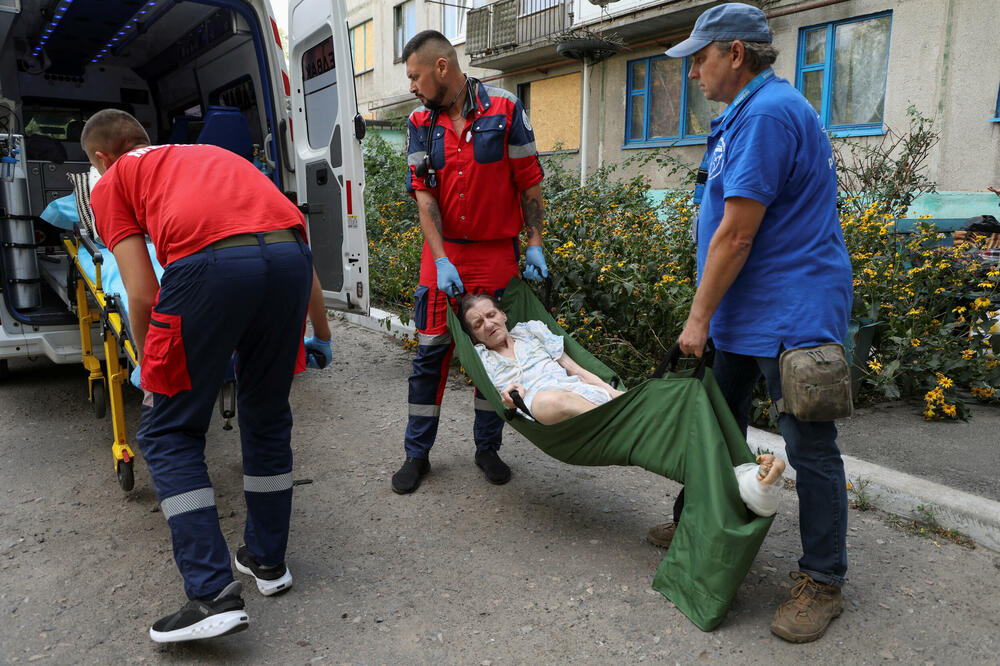 Evakuacija civila iz Pokrovska, Foto: Reuters