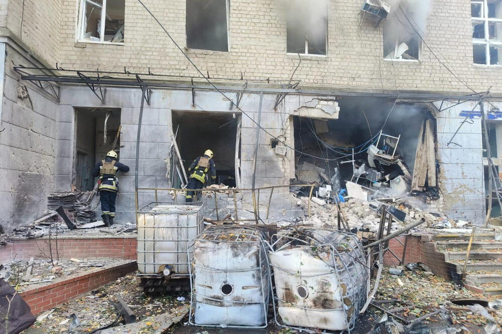 Posljedice napada na bolnicu u regionu Sumi, Foto: REUTERS