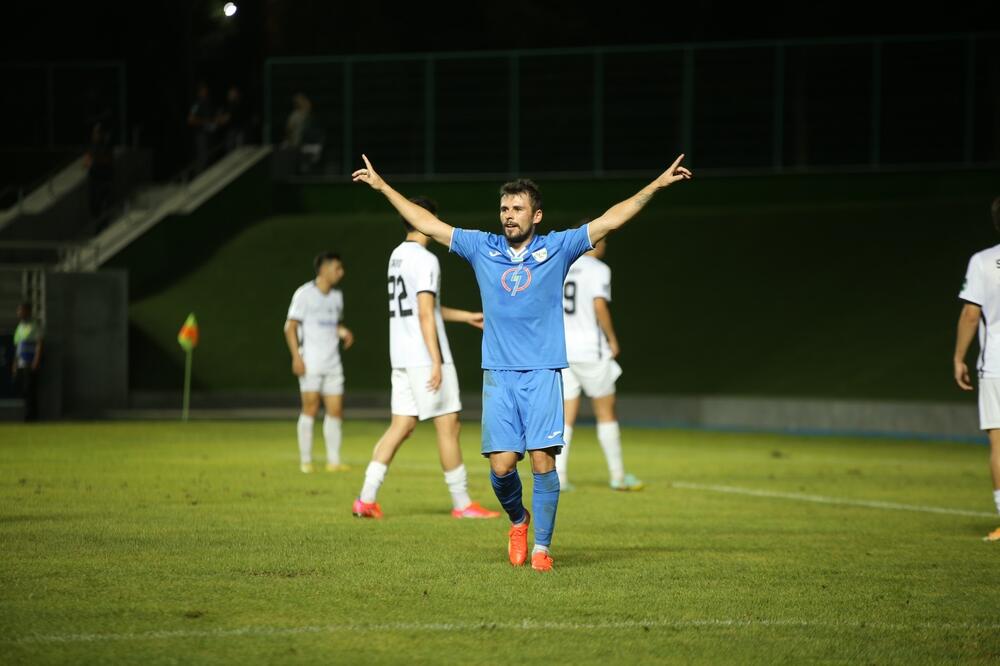 Jovović je u klupskoj sezoni upisao osam goplova i devet asistencija, Foto: FK Sogdiana