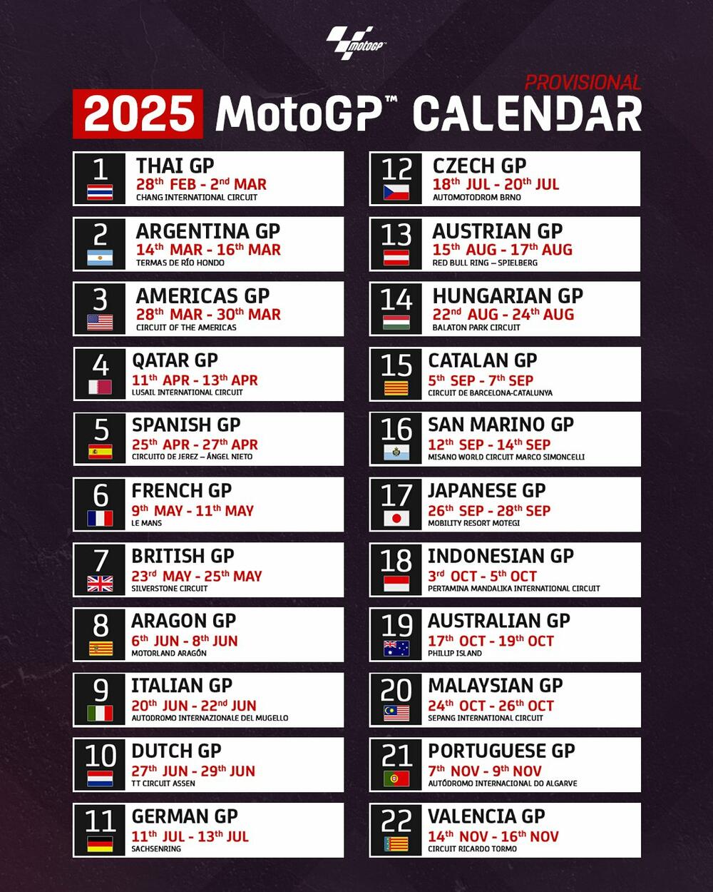 Moto GP 2025