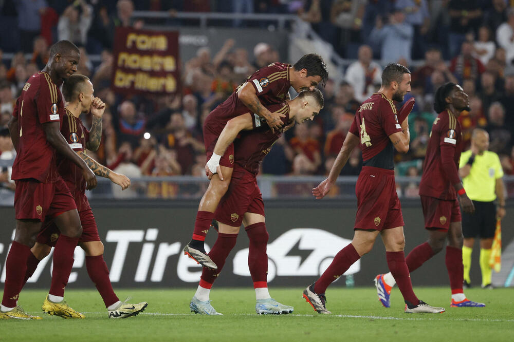 Fudbaleri Rome (arhiva), Foto: Reuters