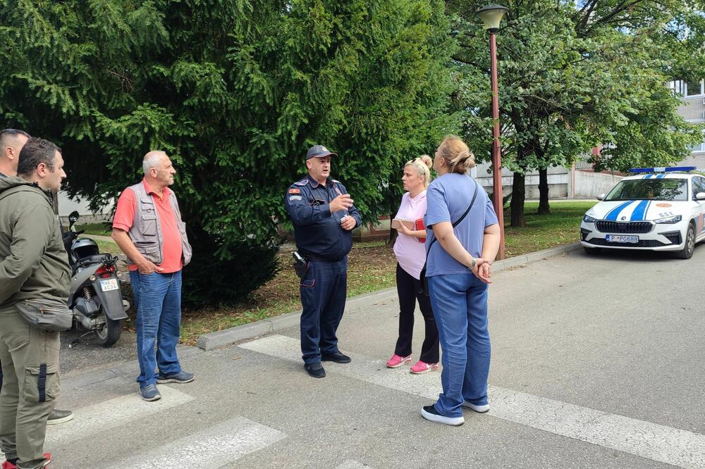 Policija stigla nakon poziva: Gordana Knežević do policajca, Foto: Svetlana Mandić