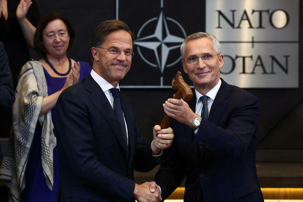 Mark Rute i Jens Stoltenberg, Foto: REUTERS