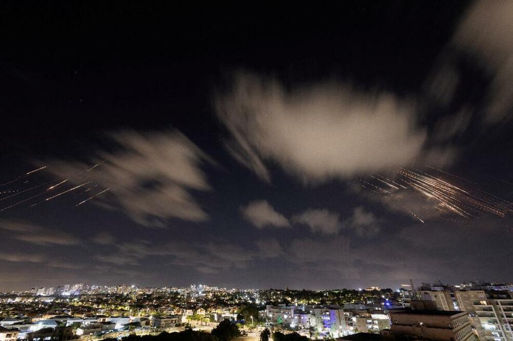 Tel Aviv iranske rakete