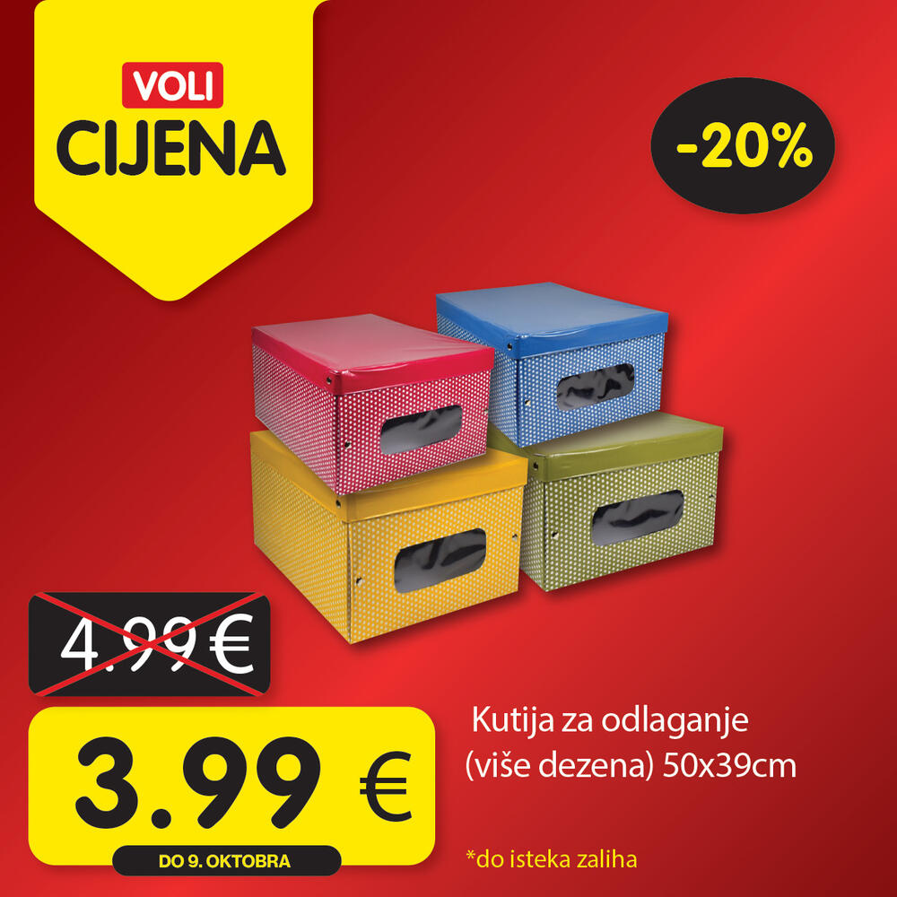 <p>Novi krug najpovoljnijih proizvoda na tržištu je počeo u svim VOLI i Naš diskont marketima.</p>