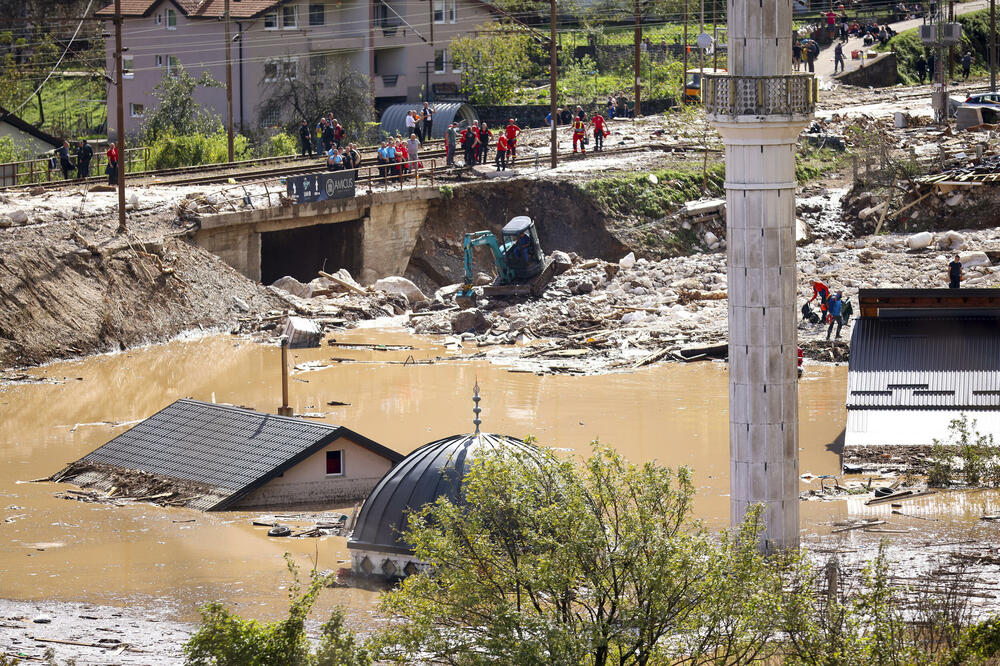 Situacija je najteža u Jablanici, Foto: Beta/AP