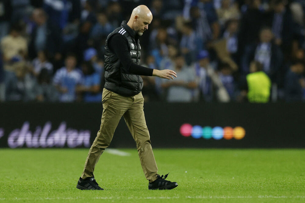 Djeluje da je odlazak samo pitanje dana: Erik ten Hag, Foto: Reuters