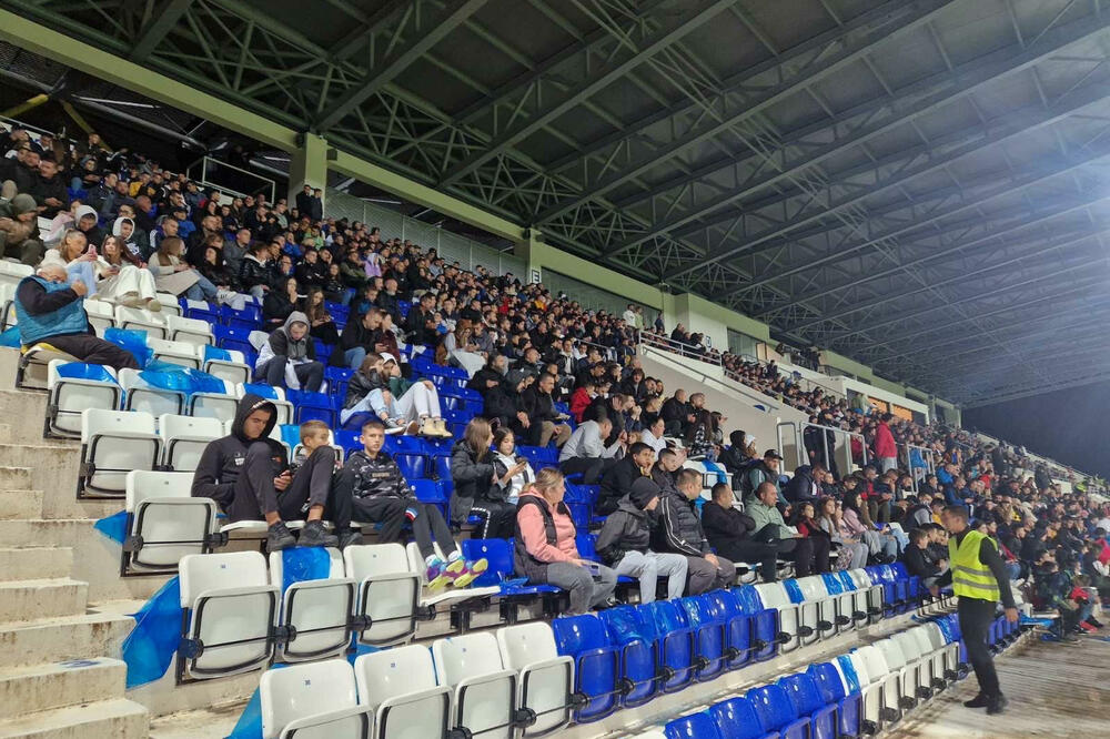 Detalj sa utakmice Sutjeska - Budućnost, Foto: Fondacija Volonteri CG