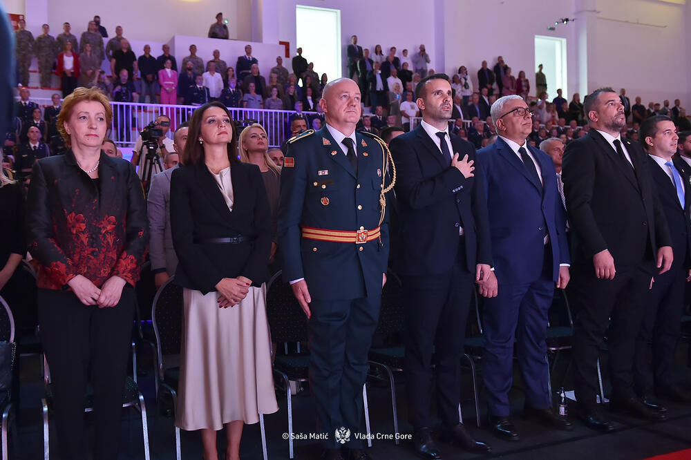 Sa svečane ceremonije proslave Dana Vojske Crne Gore, Foto: Vlada Crne Gore