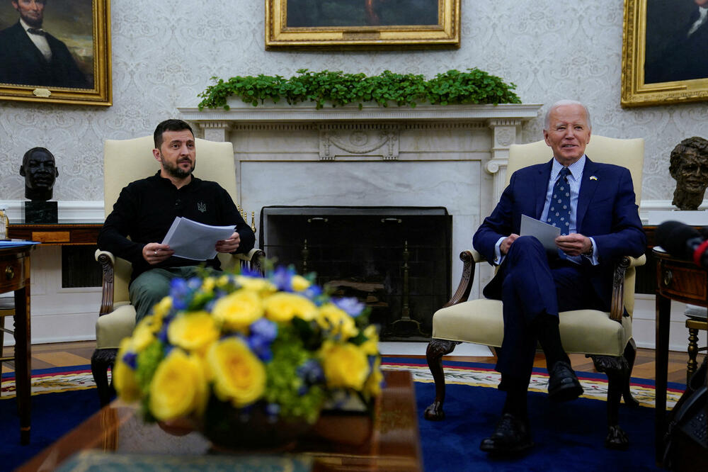 Zelenski i Bajden, Foto: REUTERS