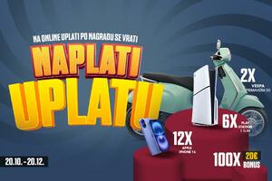 AdmiralBET: Vespa, najnoviji Iphone i PS5 za 5 eura!